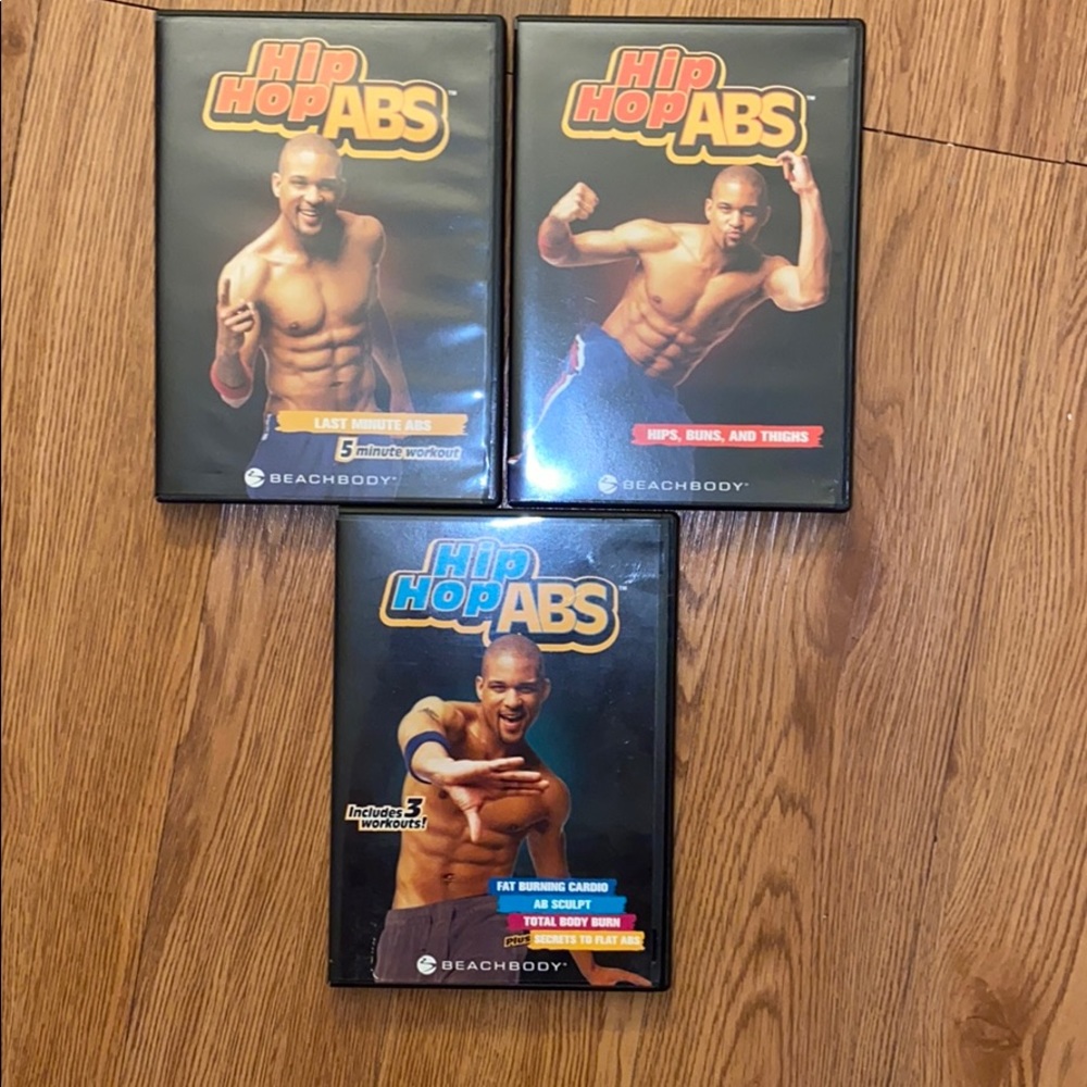 LOT of 3 Beach Body Workout DVDs